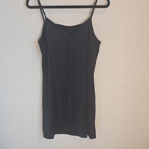 Vanity Fair Black Seamless Full Slip Camisole – Size XL